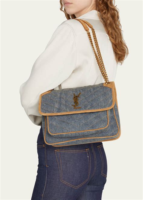 medium ysl niki|ysl niki small shoulder bag.